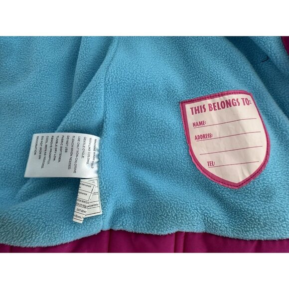 Disney Frozen Girls 3T Graceful Regal Powerful Jacket With Hood Lined. - Picture 5 of 9